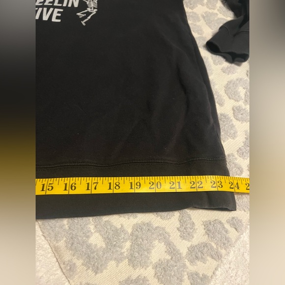 Torrid dead inside but feeling festive black sweatshirt - Picture 5 of 8